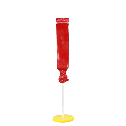 Red Sugar Daddy Statue - LM Treasures Prop Rentals