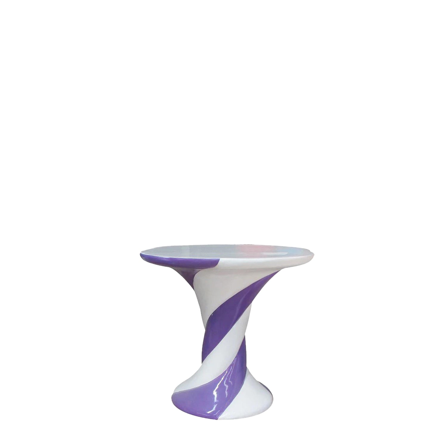 Purple Marshmallow Table Statue - LM Treasures Prop Rentals