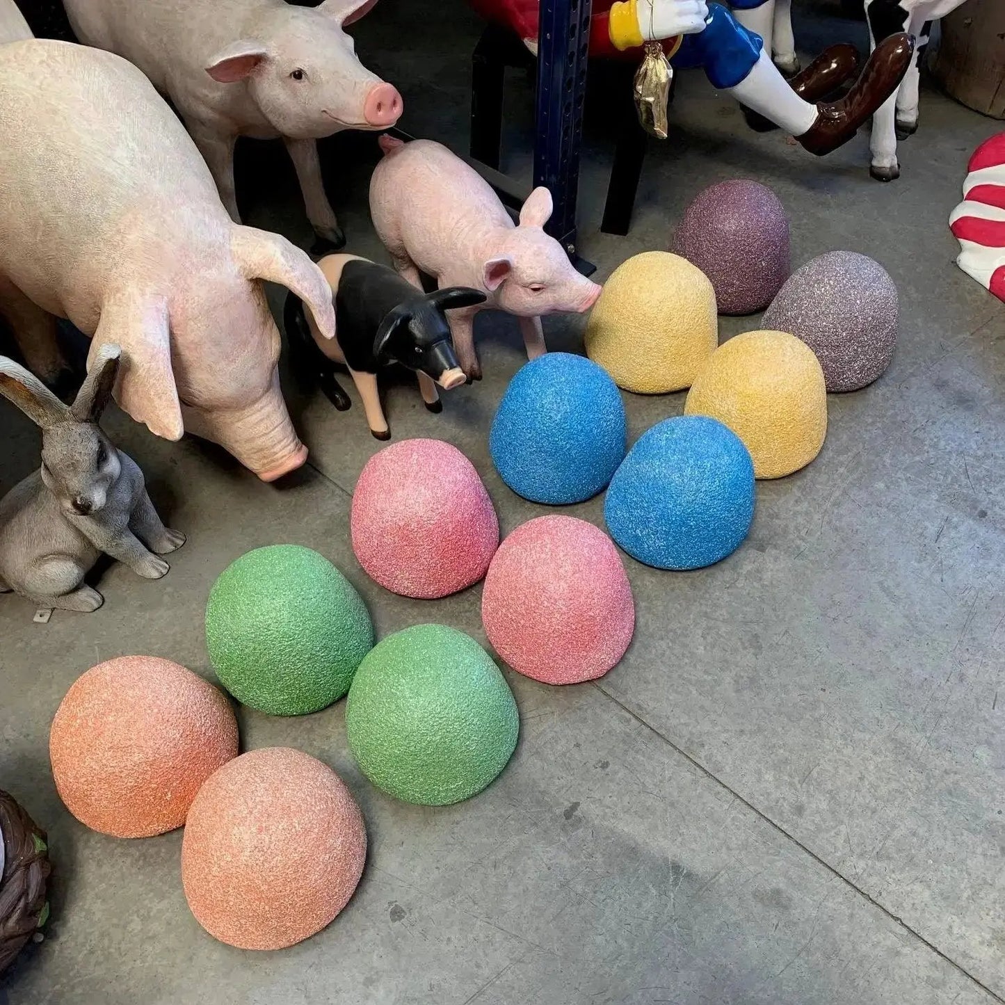 Orange Gum Drop Statue R0303O-S068-PT