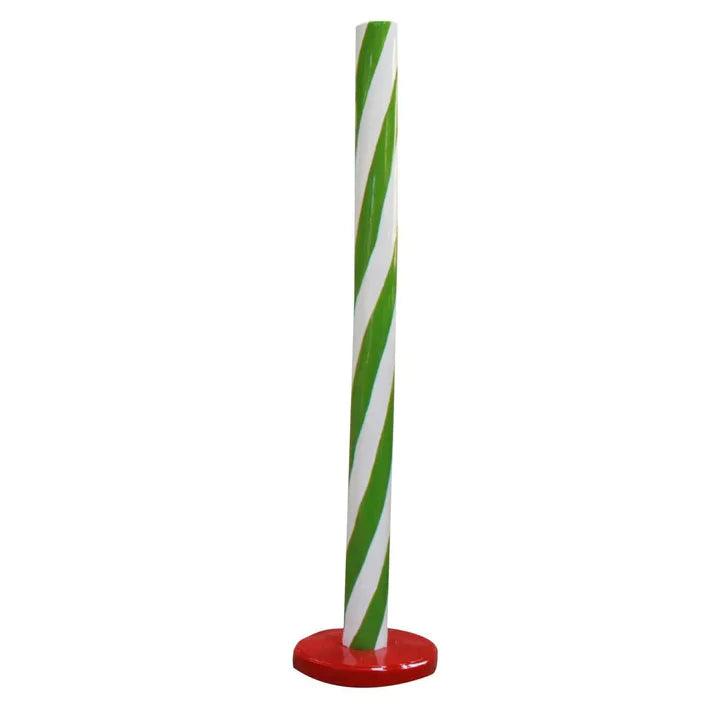 Green Candy Stick Statue - LM Treasures Prop Rentals