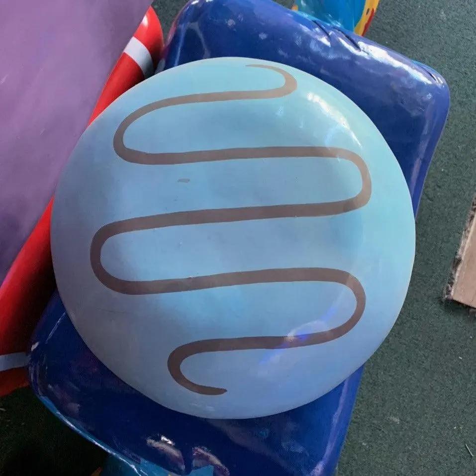 Blue Mallow Truffle Statue R0299B-S112-PT