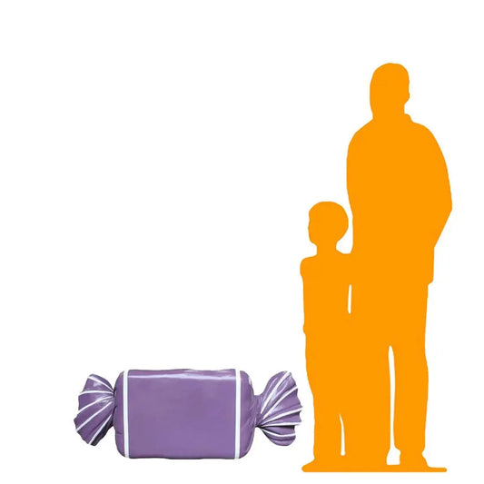 Purple Chocolate Candy Statue R0292PR-S114-PT