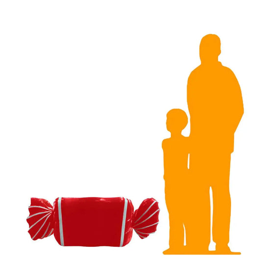 Red Chocolate Candy Statue R0292R-S114-PT