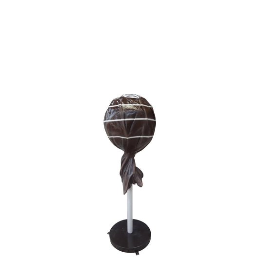 Medium Brown Lollipop Statue - LM Treasures Prop Rentals