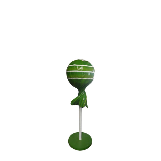 Medium Green Lollipop Statue - LM Treasures Prop Rentals