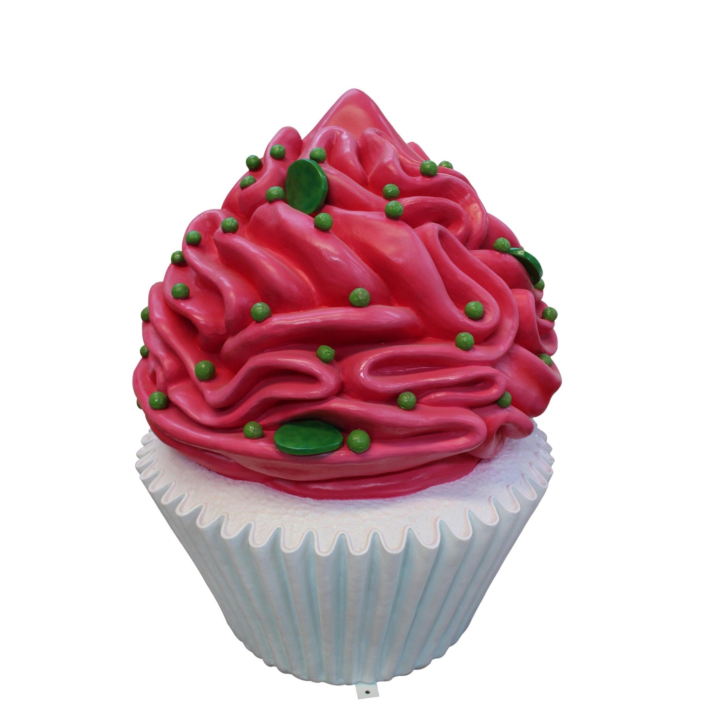 Giant Pink Cupcake Statue