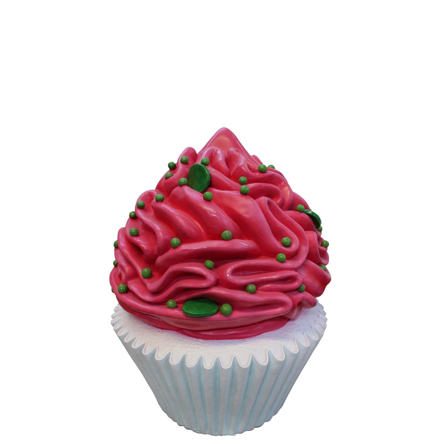 Giant Pink Cupcake Statue