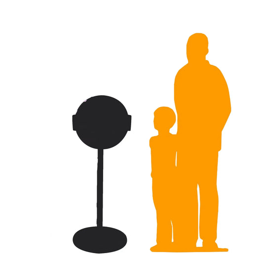 Medium Yellow Sugar Pop Statue R0345Y-S241-PT