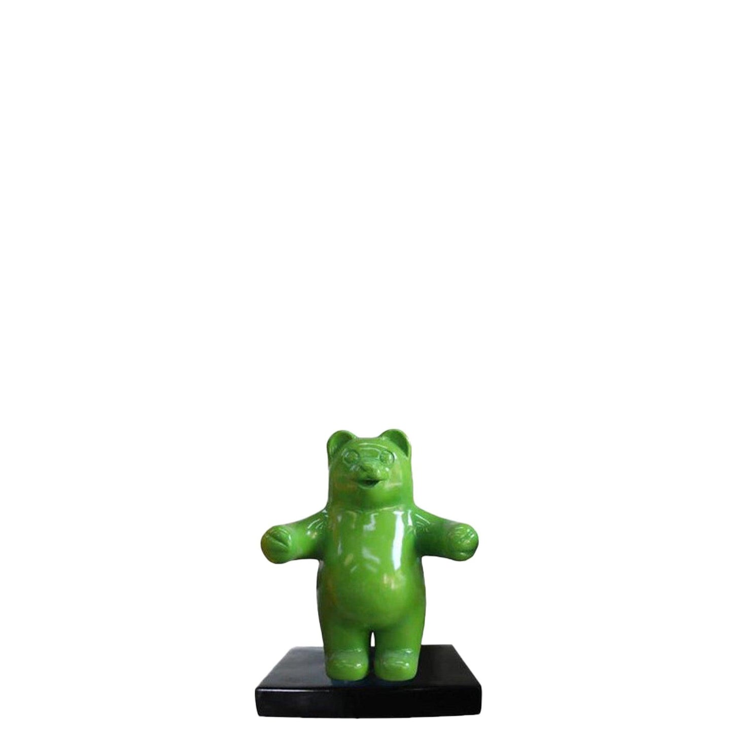 Small Green Gummy Bear Statue - LM Treasures Prop Rentals
