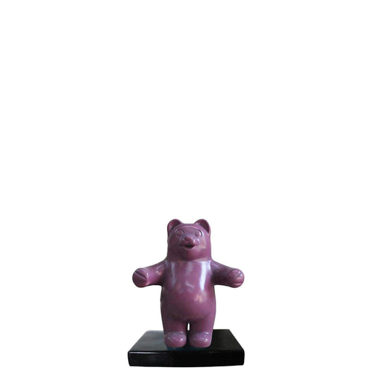 Small Purple Gummy Bear Statue - LM Treasures Prop Rentals