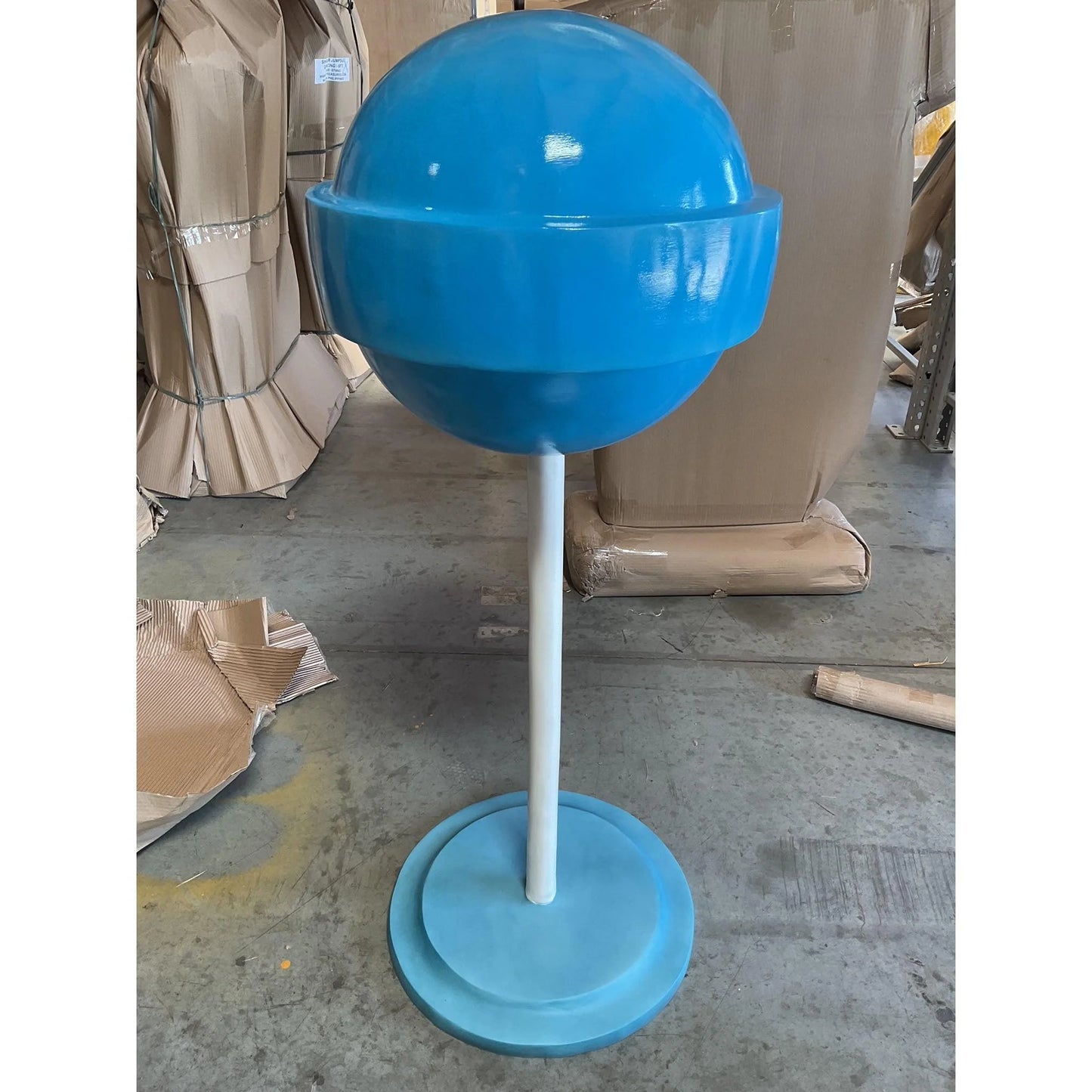 Medium Blue Sugar Pop Statue