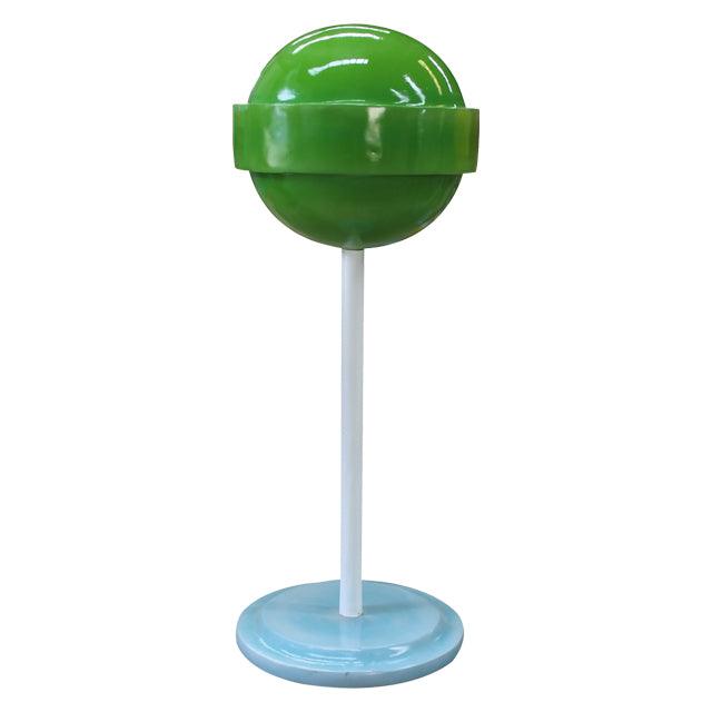 Large Green Sugar Pop Over Sized Statue - LM Treasures Prop Rentals