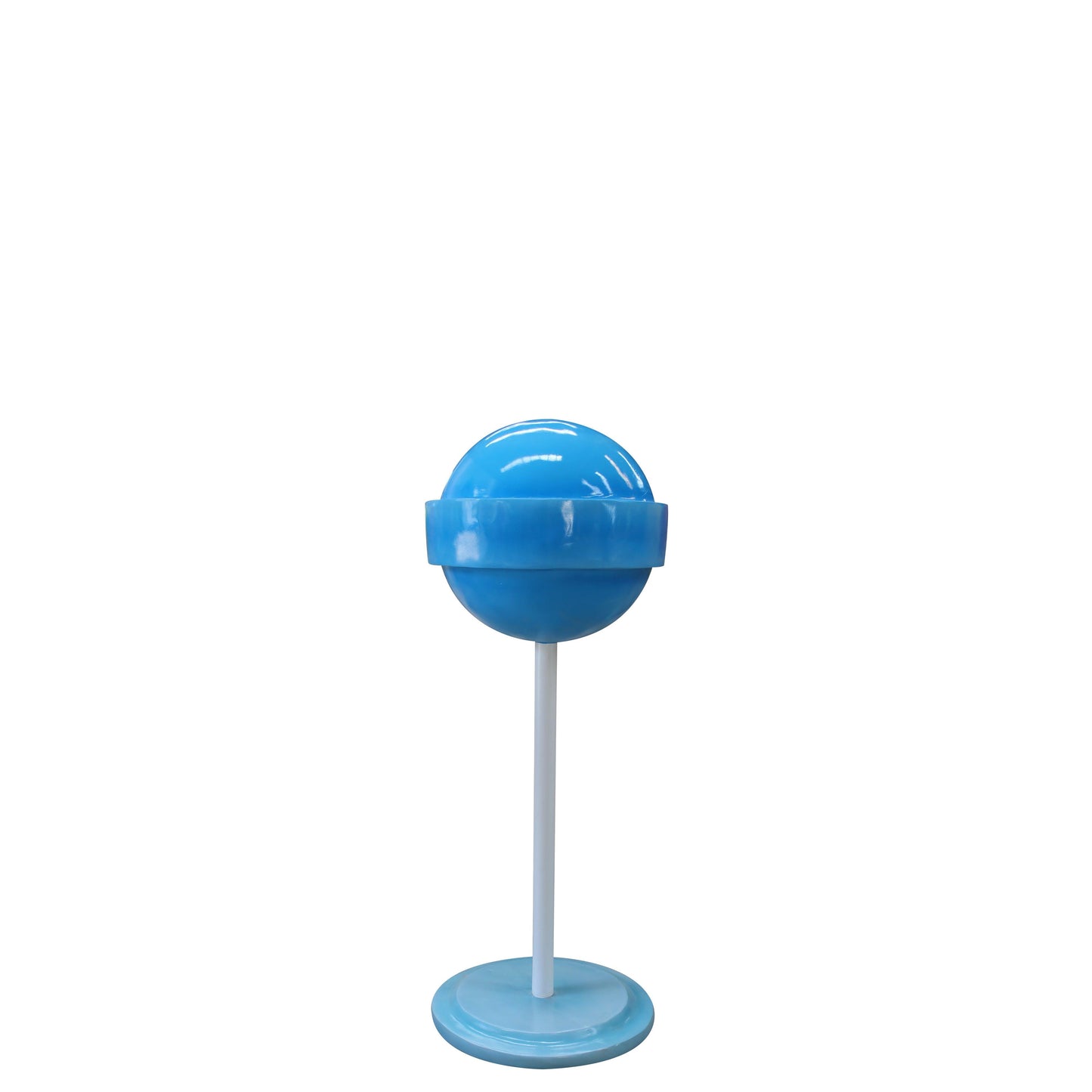 Medium Blue Sugar Pop Statue - LM Treasures Prop Rentals
