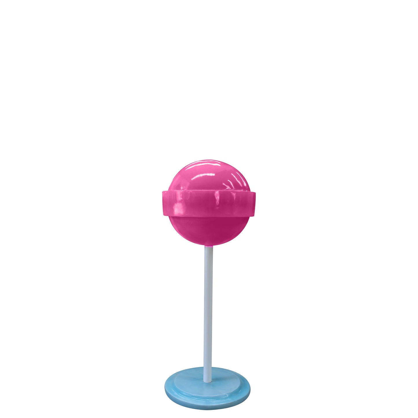 Medium Pink Sugar Pop Statue - LM Treasures Prop Rentals