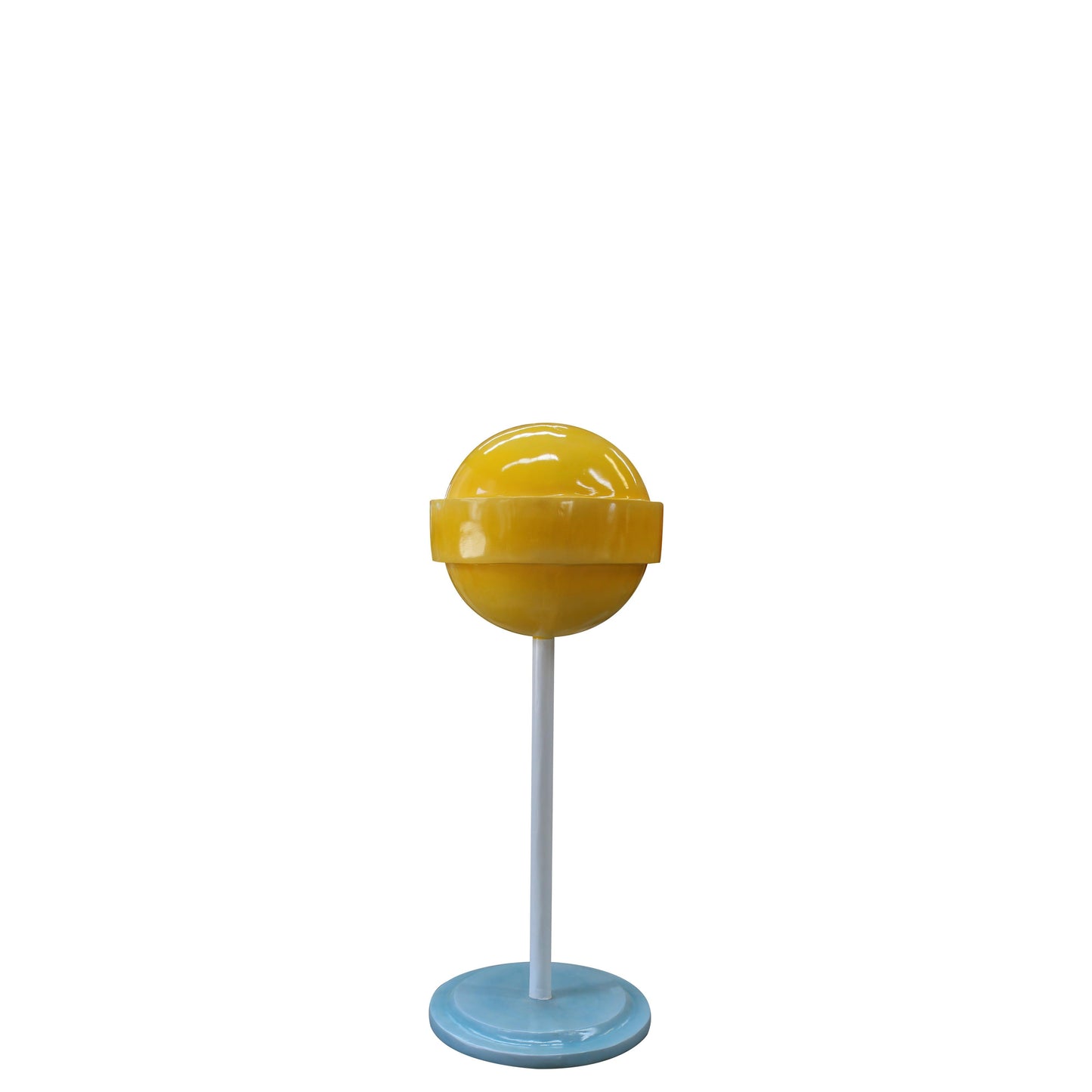 Medium Yellow Sugar Pop Statue - LM Treasures Prop Rentals