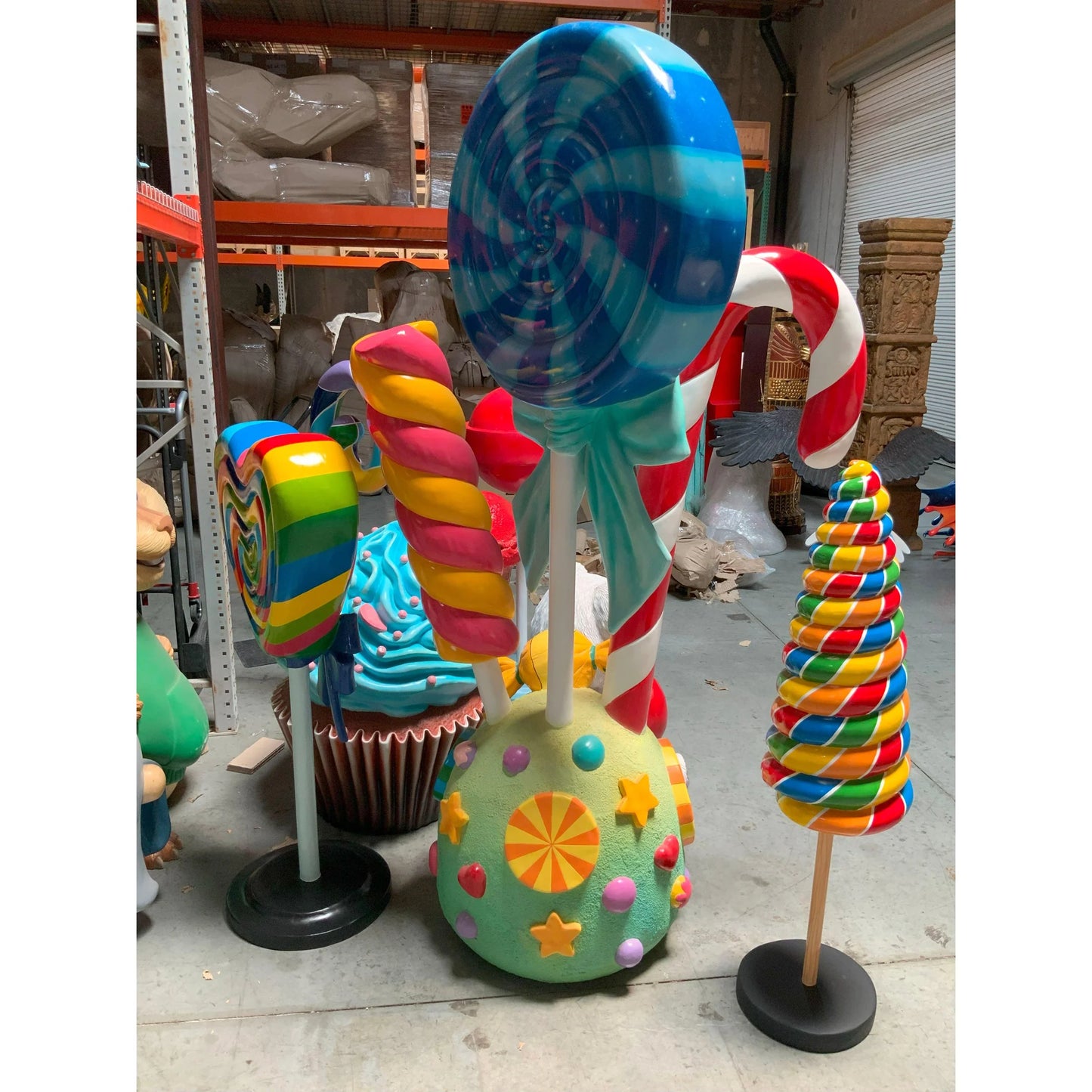 Lollipop Candy Bundle Statue
