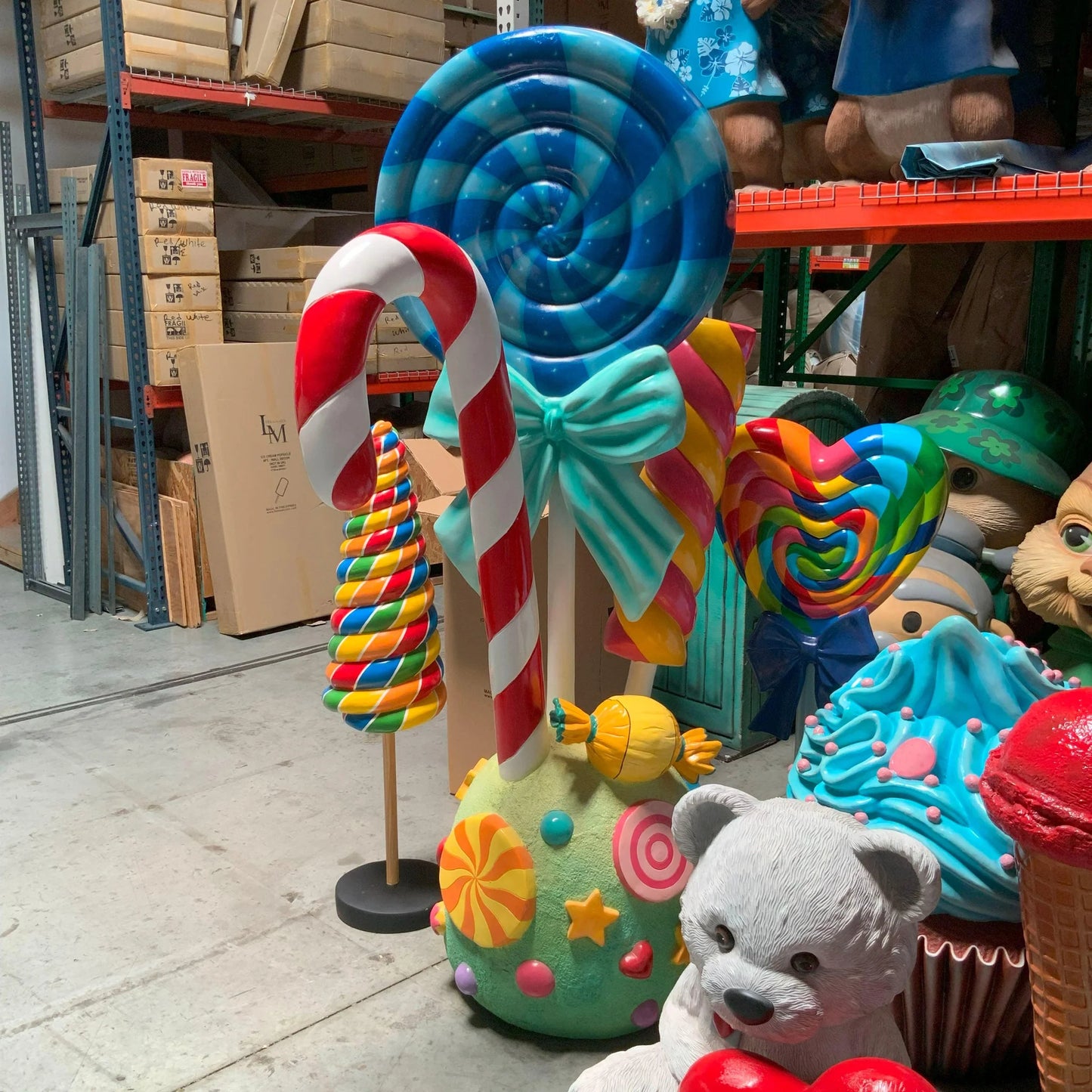 Lollipop Candy Bundle Statue