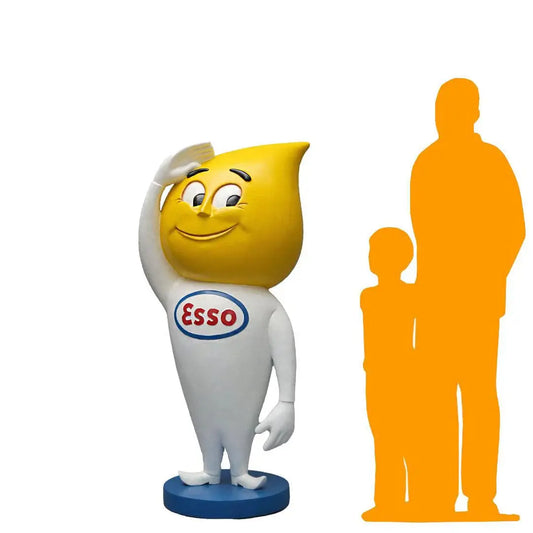 Oil Man Life Size Statue LS359M-SB-A