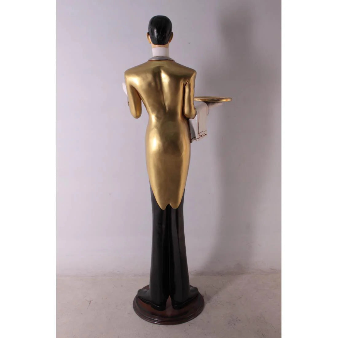 Frenchman Waiter Life Size Statue