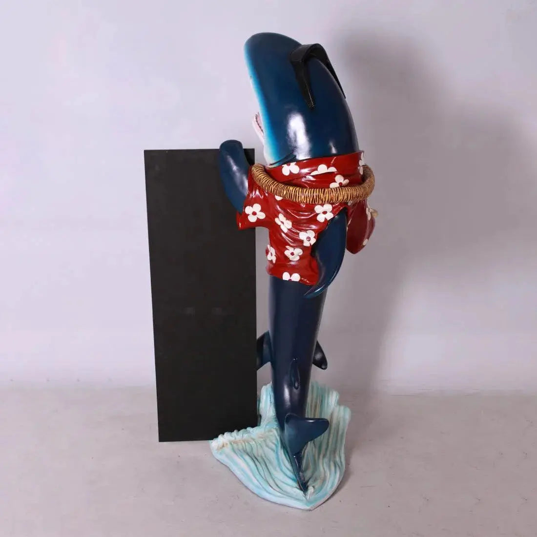 Large Shark Butler Statue R0246-ST5095-G