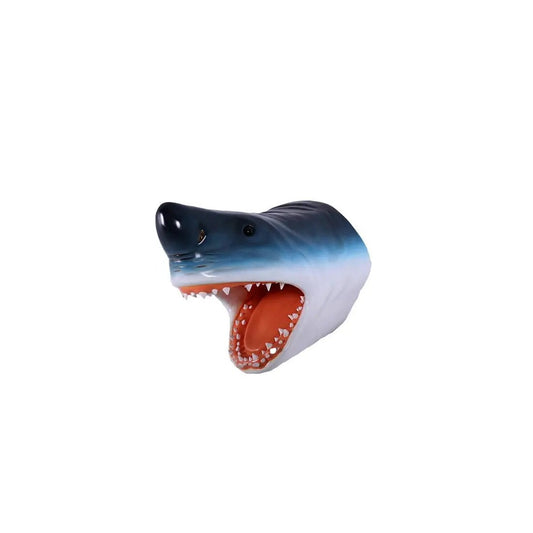 Blue Shark Head Statue - LM Treasures Prop Rentals