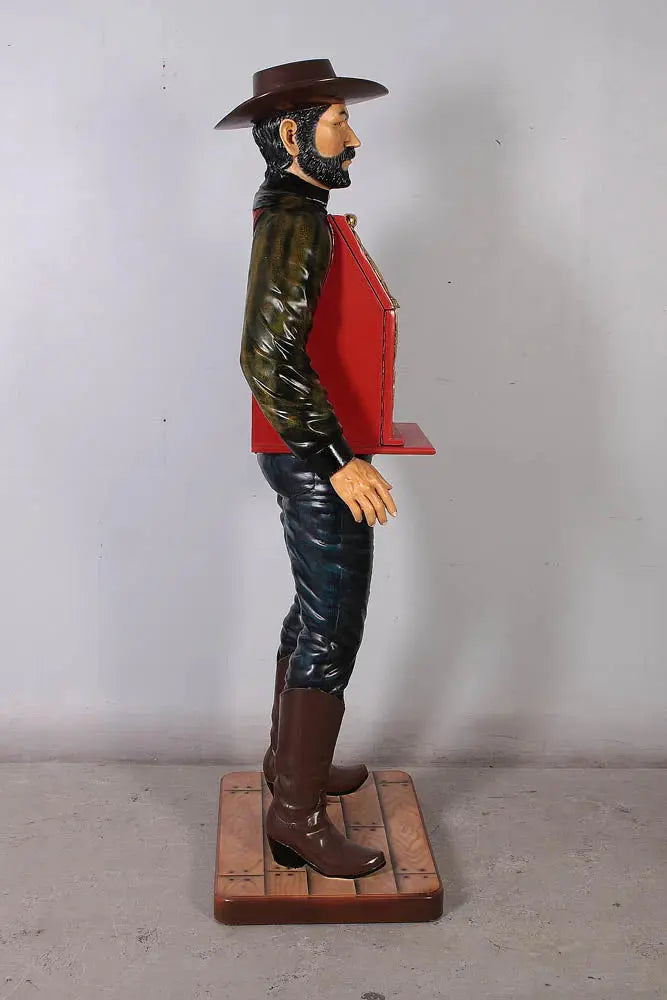 Cowboy Slot Machine Life Size Statue LS203-ST6957-G