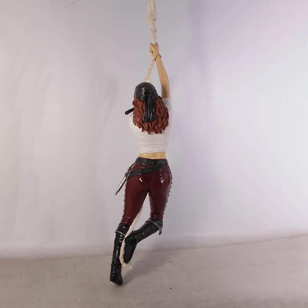 Hanging Lady Pirate Life Size Statue LS235-ST9720-G