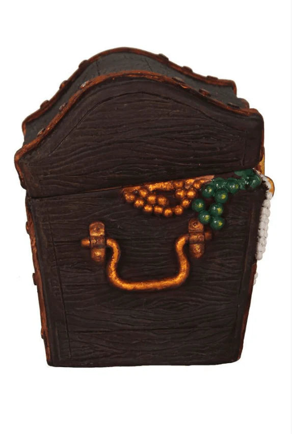 Small Treasure Chest Closed Life Size Statue