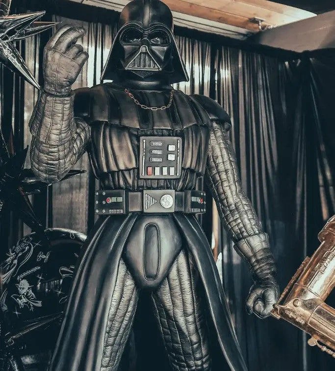 Large Dark Space Warrior Statue SH012-PI-A