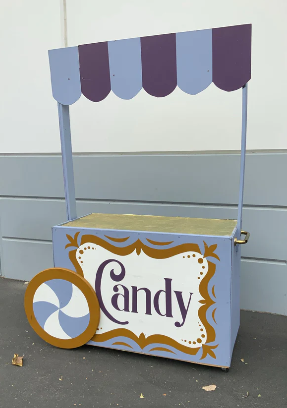 Wonka Candy Cart