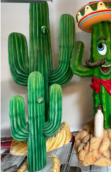 Small Cactus Statue