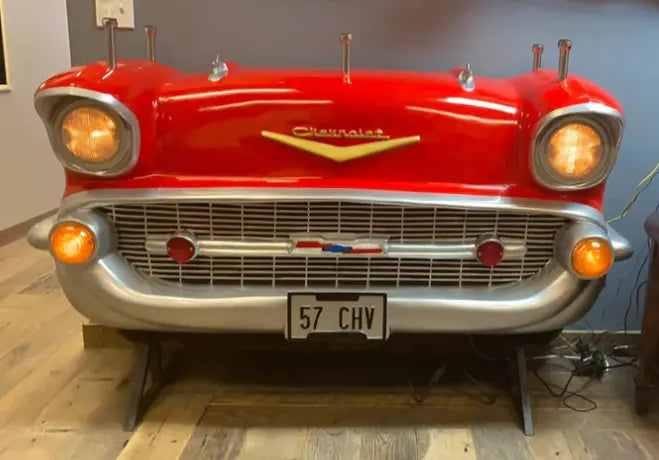 Red Chevy Bar Life Size Statue F0019-2028-A