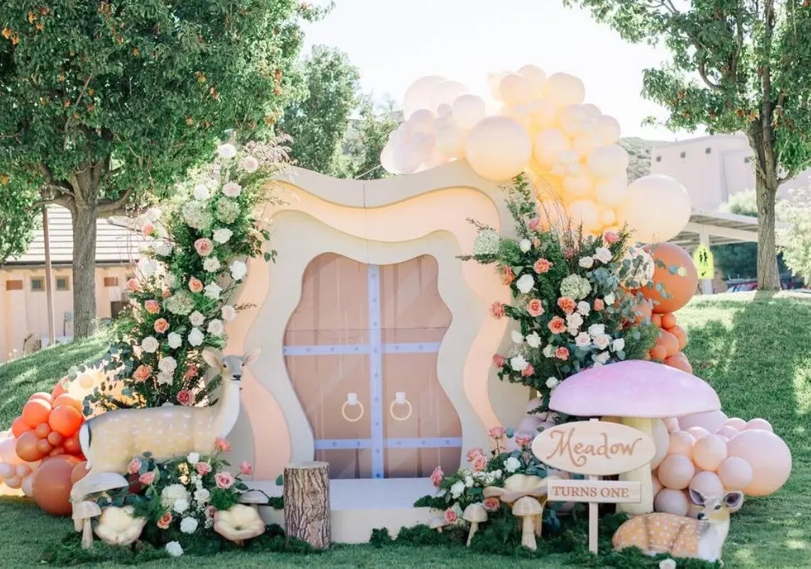 Baby Deer Standing Life Size Statue A0756-190015-H