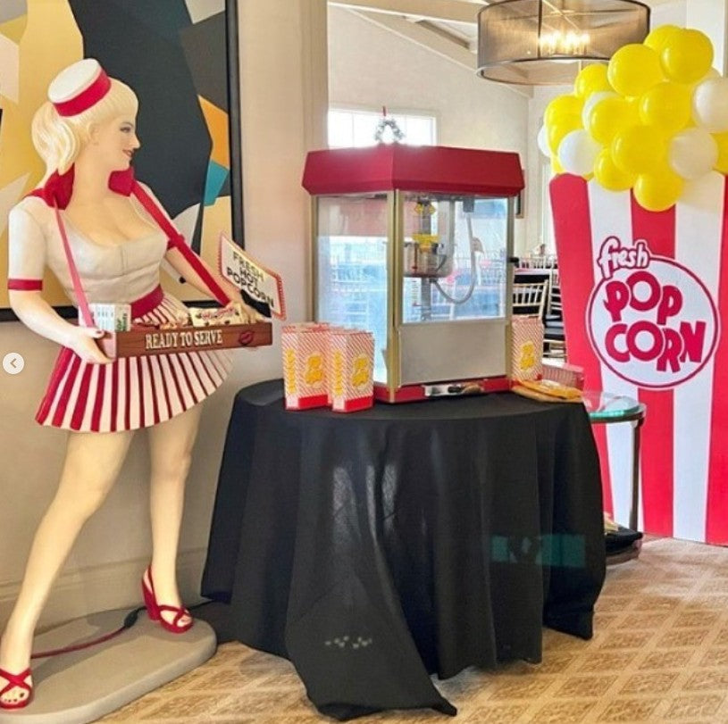 Red Usherette Statue LS394R-3574-A