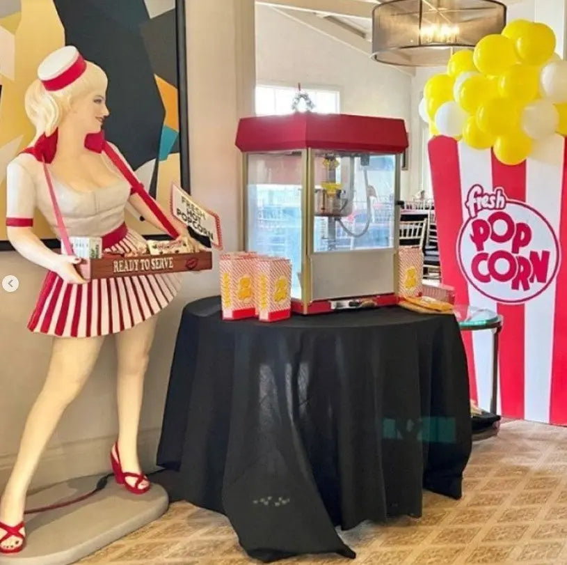 Red Usherette Statue LS394R-3574-A