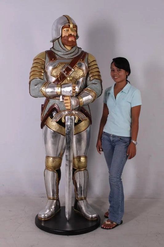 Knight Warrior Life Size Statue LS348-HFWA6-H