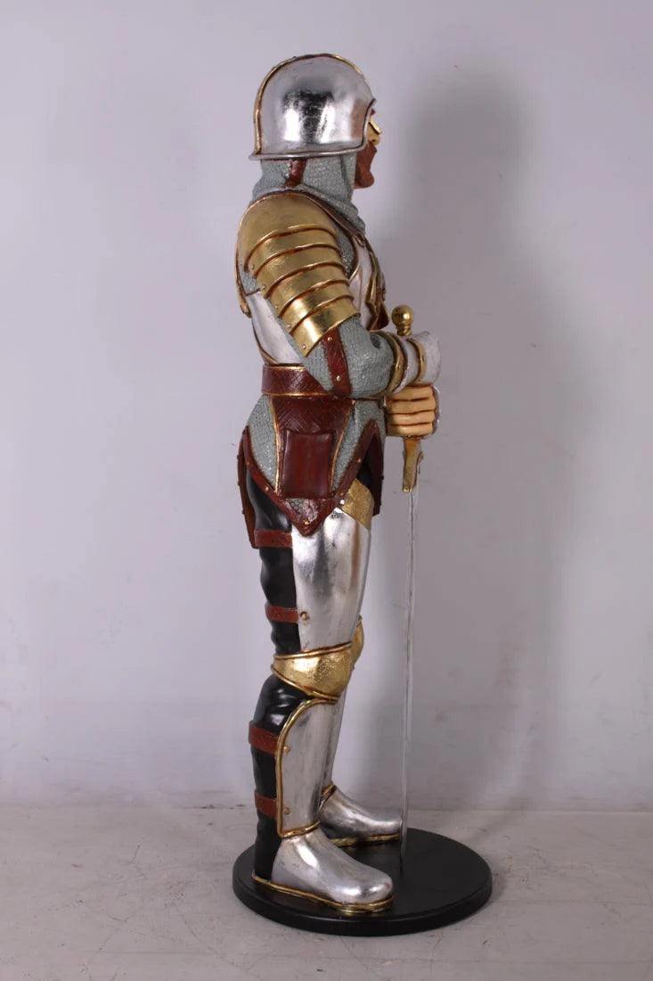 Knight Warrior Life Size Statue