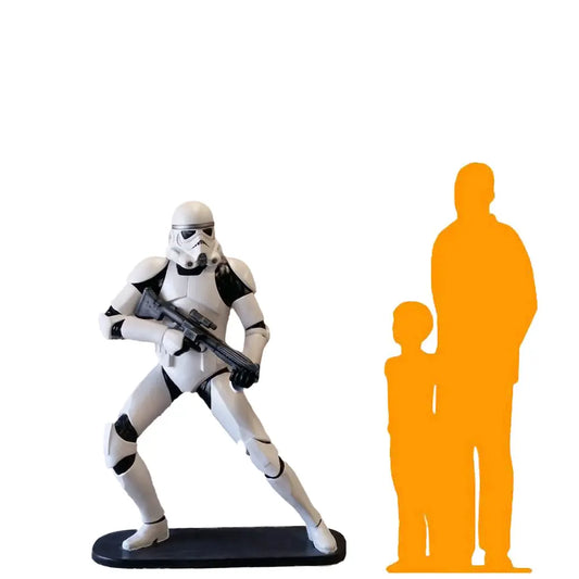 Space Trooper In Action Statue SH014-VH-A