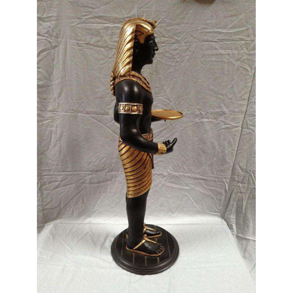 Egyptian Servant King Wine Holder Small Statue