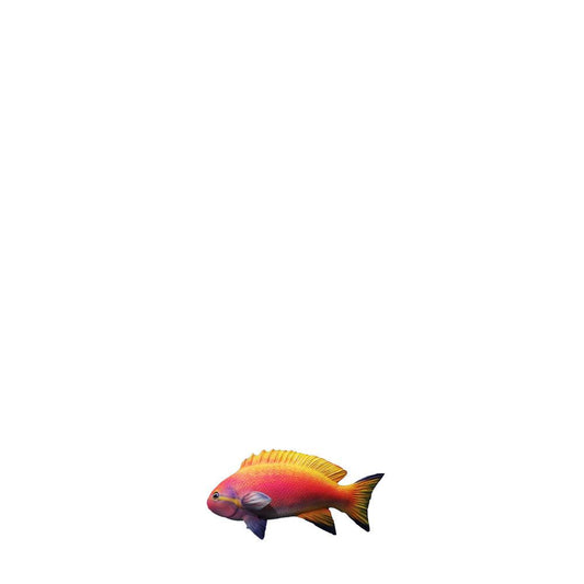 Orange Fish Statue - LM Treasures Prop Rentals