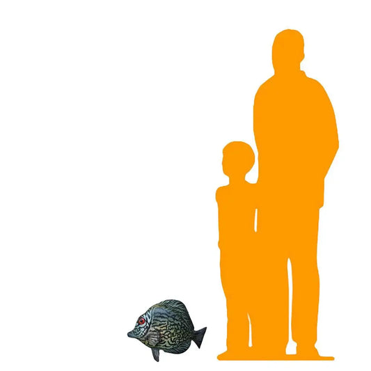 Discus Fish Statue A0839-WU-A