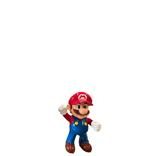Small Red Jumper Boy Statue