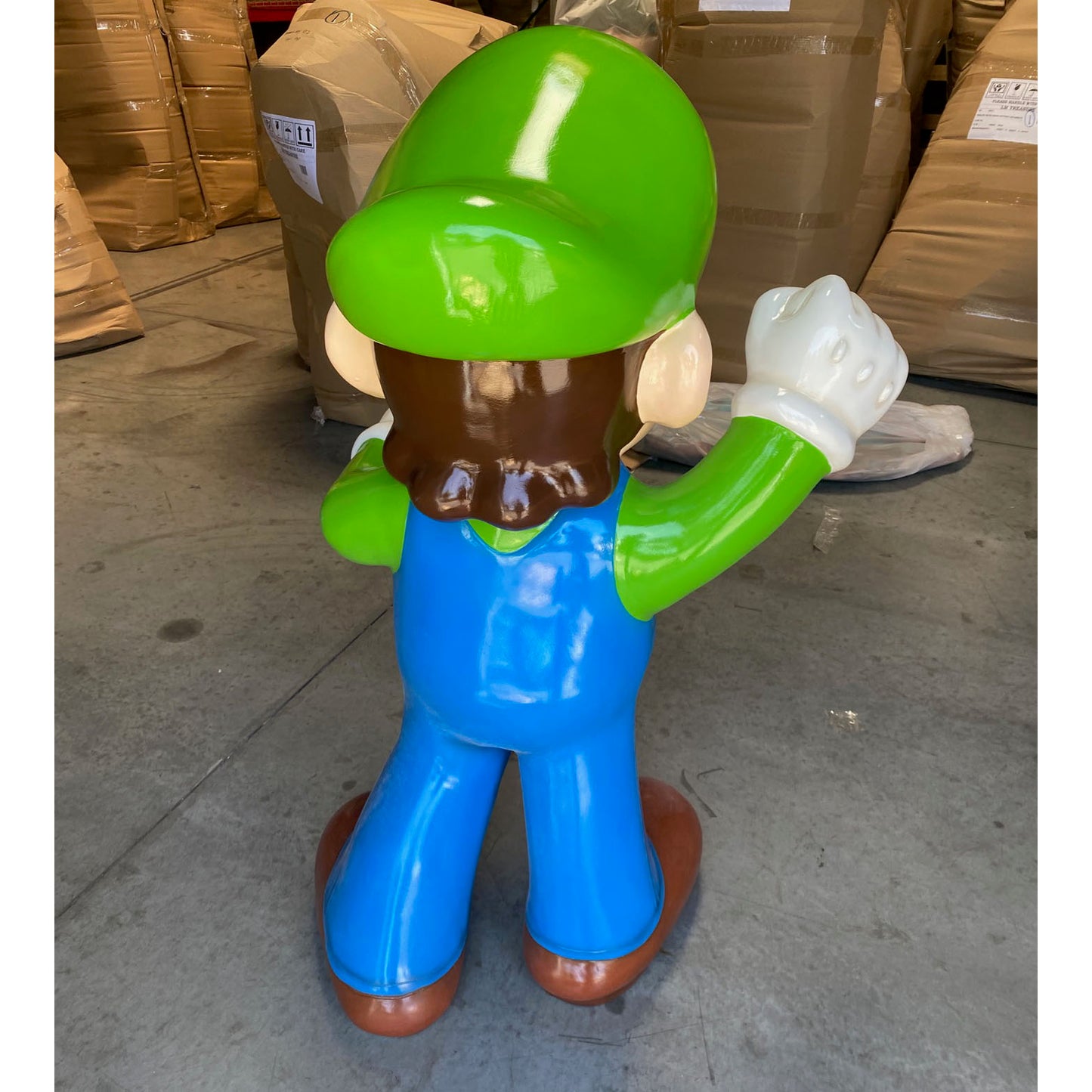 Small Mario Jumper Boy Statue