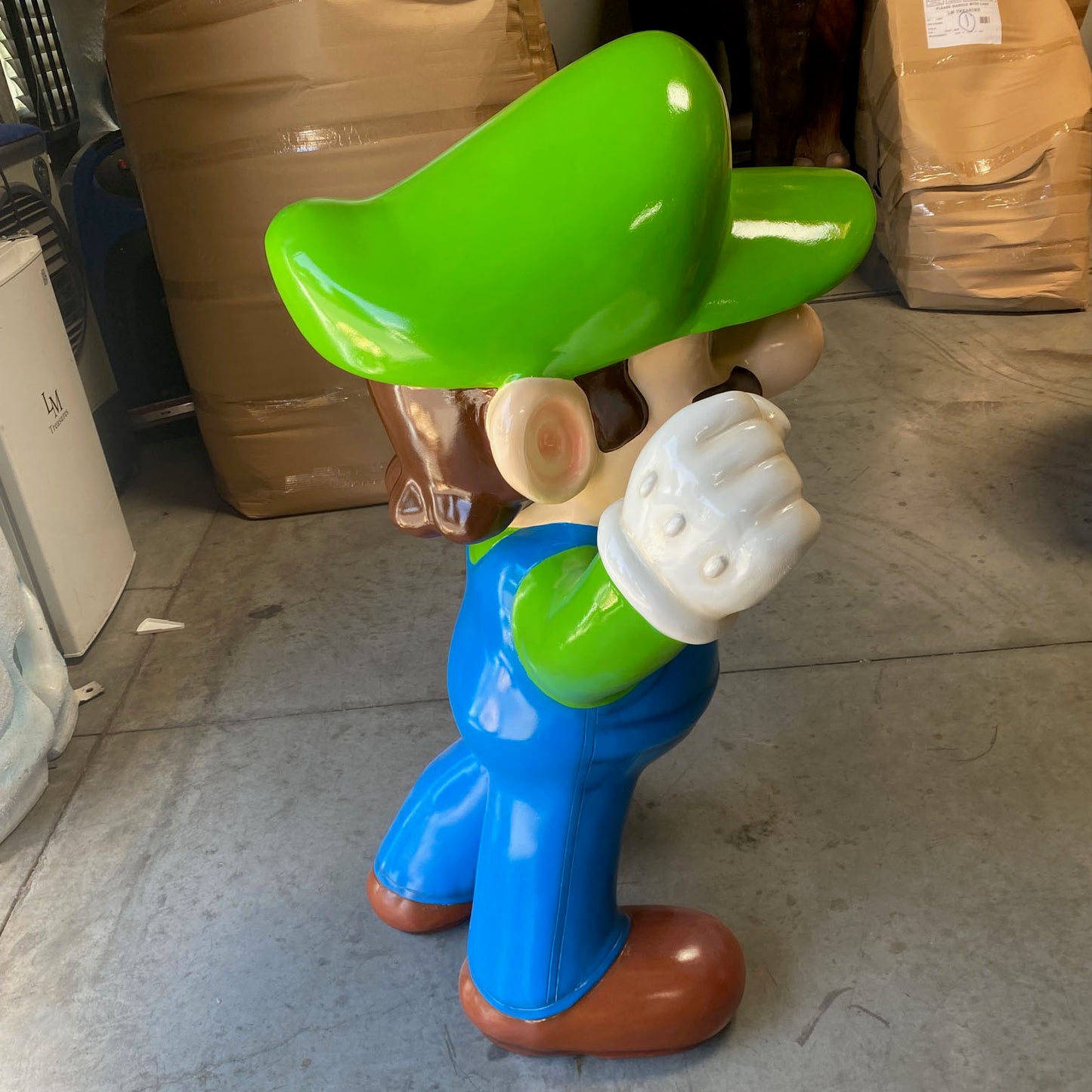 Small Mario Jumper Boy Statue