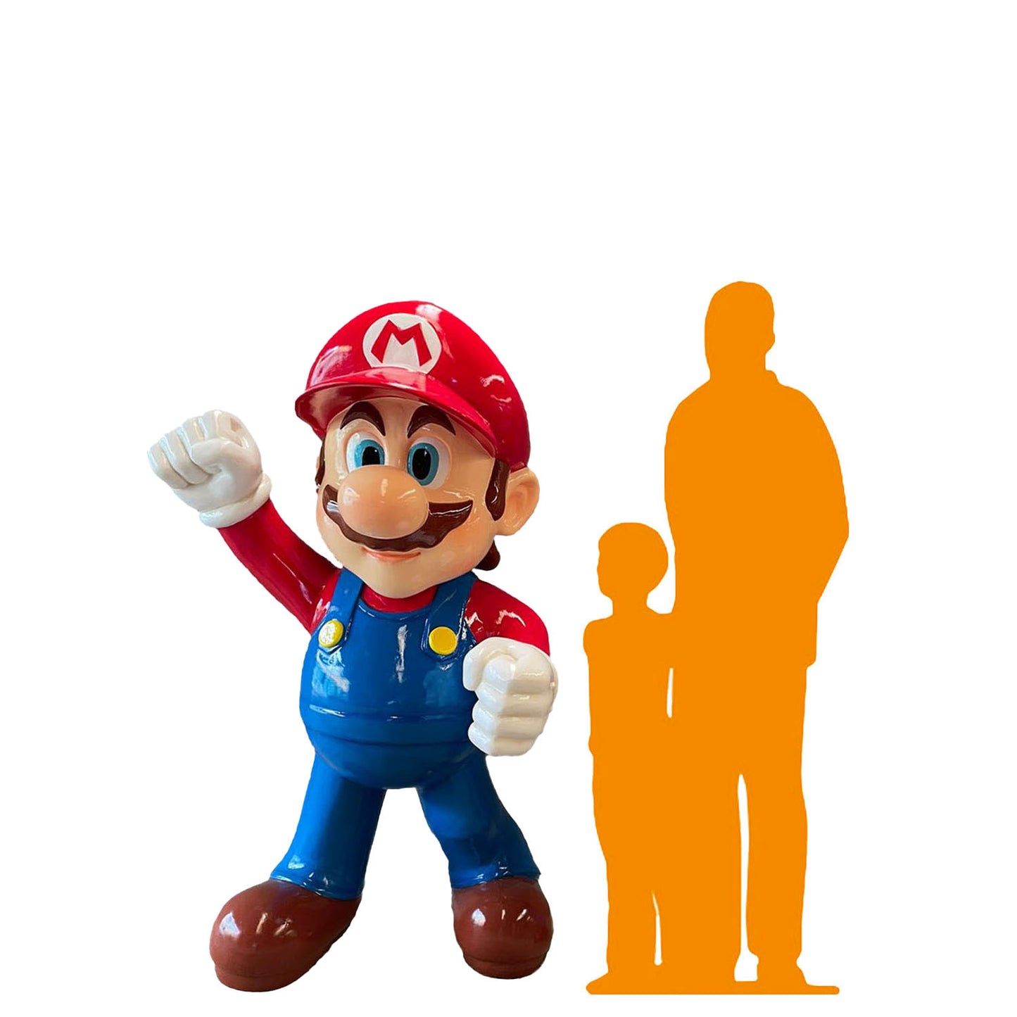 Large Mario Jumper Boy Statue