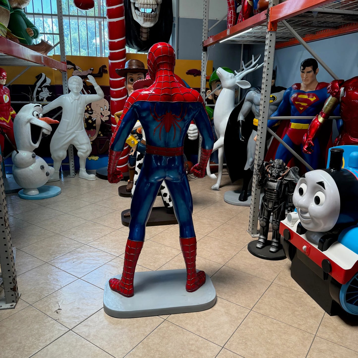 Sticky Super Hero Standing Life Size Statue