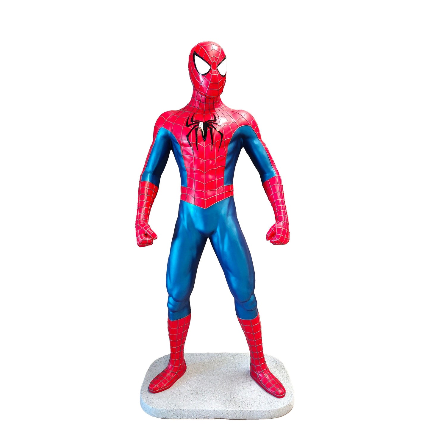Sticky Super Hero Standing Life Size Statue - LM Treasures Prop Rentals