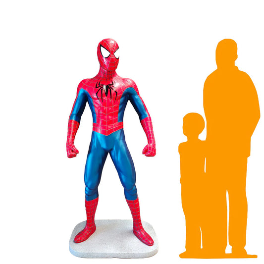 Sticky Super Hero Standing Life Size Statue