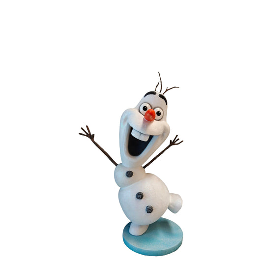 Ice Snowman Statue - LM Treasures Prop Rentals
