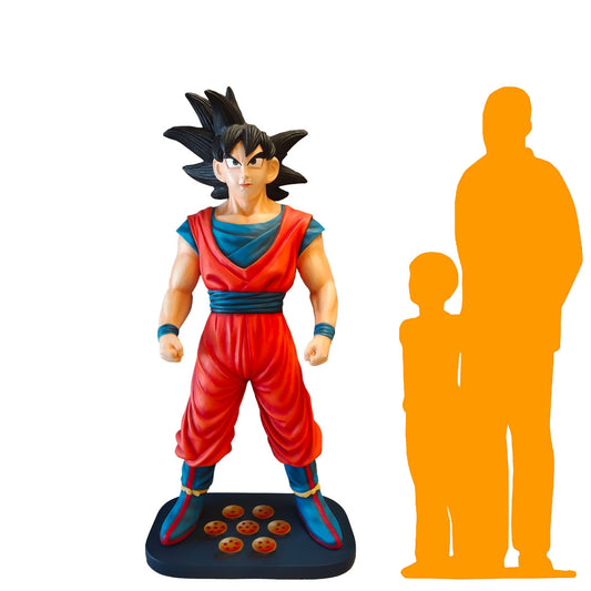 Anime Fighter Draku Boy Statue